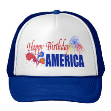 Happy Birthday America Hat
