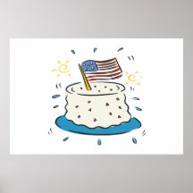 Happy Birthday America Print