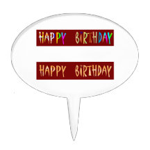 HAPPY BIRTHDAY Artistic Script Text