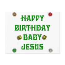 Happy Birthday Baby Jesus #1 Postcard