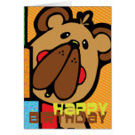 Happy Birthday Bear Card