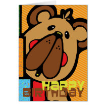 Happy Birthday Bear cards