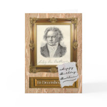 Happy Birthday, Beethoven Cards