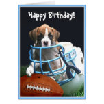 Happy Birthday Boxer puppy greeting card