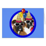Happy Birthday Boxers greeting card