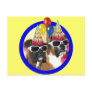 Happy Birthday Boxers postcard