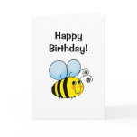 Happy birthday! (bumble bee) cards