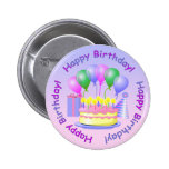 Happy Birthday Button buttons