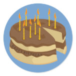 Happy Birthday Cake Decal stickers