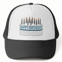 Happy Birthday Cake Trucker Hat