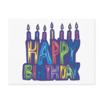 Happy Birthday Candles