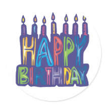 Happy Birthday Candles
