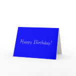 Happy Birthday! Greeting Card