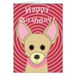 Happy Birthday Chihuahua Card