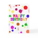 Happy Birthday Colourful