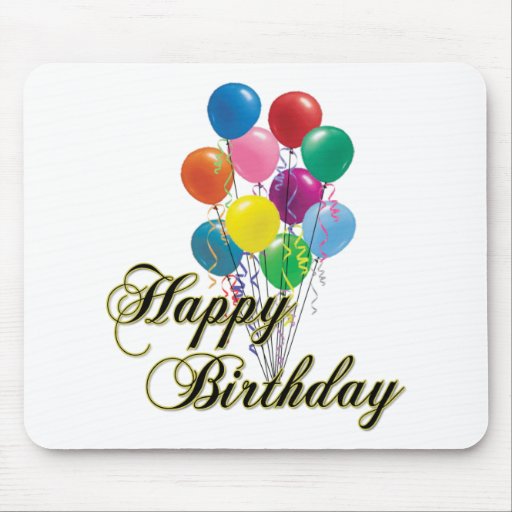 Happy Birthday - D4 Mousepad