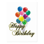 Happy Birthday - D4 Postcard