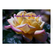 Happy Birthday daughter Greeting Card