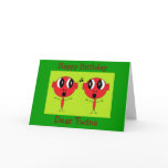 , Happy Birthday, Dear Twins Greeting Card