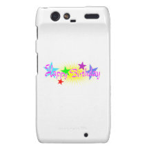 Happy Birthday Droid RAZR Covers
