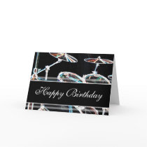 Happy Birthday - Drum Kit Card