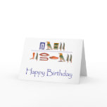 Happy Birthday Egyptian Hieroglyphics Card