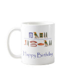 Happy Birthday Egyptian Hieroglyphics Coffee Mugs