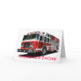 HAPPY BIRTHDAY Fire Truck Greeting Cards