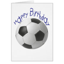 Happy Birthday Football  Gifts Cards
