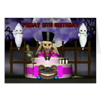 Happy Birthday Friday 13th, Birthday card