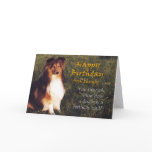 Happy Birthday from the Dog cards