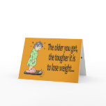 Happy Birthday Funny Humour Lose Weight Card