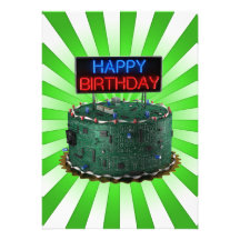 Happy Birthday, Geek Invite