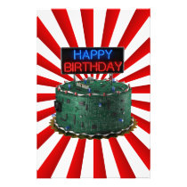Happy Birthday, Geek Photo Print