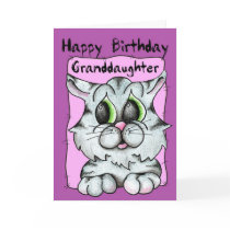 Happy Birthday Granddaughter Greeting Cards