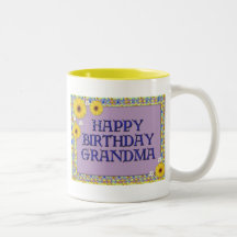 Happy Birthday Grandma Coffee Mug