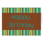 Happy Birthday Greeting Card