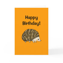 Happy birthday! (hedgehog)