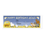 Happy Birthday Jesus Gift Tag Card - Business Card