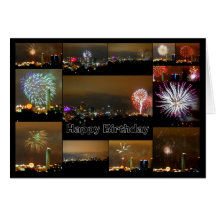 Happy Birthday! Kansas City Fireworks Cards