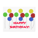 Happy Birthday lollipops