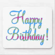 Happy Birthday!! mousepads