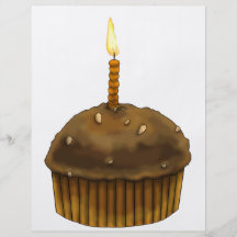 Happy Birthday Muffin Flyers