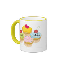 Happy Birthday Coffee Mugs