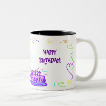 Happy Birthday Mug
