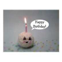 Happy Birthday Onigiri - Birthday Postcard