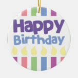 Happy Birthday Ornament