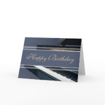 Happy Birthday - Piano Greeting Cards