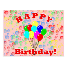 Happy Birthday! Post Card