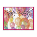 Happy Birthday Post Card postcards
